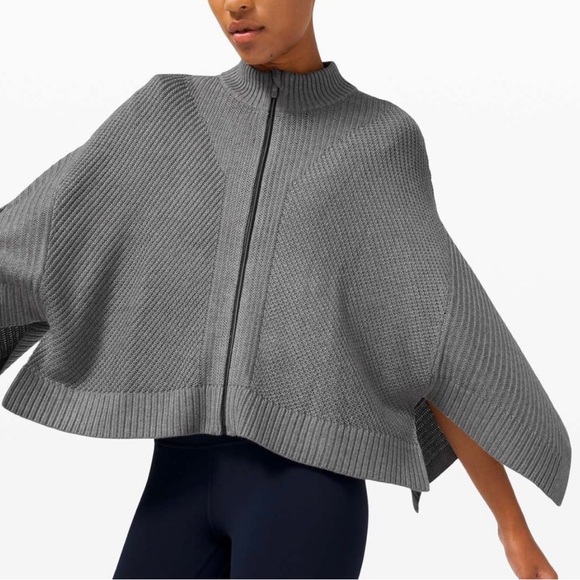 Lululemon sweater/poncho - Picture 8 of 9